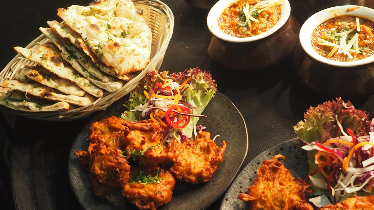 Indian Buffet Spread